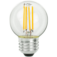 LED G16 25W 24K E26 CLEAR