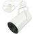 Nora NTL-222W - Flat Back Cylinder Low Voltage Track Fixture - White Thumbnail