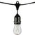 48 ft. Patio String Lights - S14 - Black Wire - 15 Sockets Thumbnail