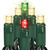LED Mini Light Stringer - 12 ft. - (30) LEDs - Color-Changing Warm White, Red, Green - 4 in. Bulb Spacing - Green Wire Thumbnail