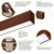 2 ft. Wattage and Color Selectable Architectural LED Linear Fixture - Up/Down Light - 2950 Total Lumens - Dark Wood Finish Thumbnail