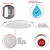 Color Selectable - 6 in. Ultra Thin LED Downlight - 1100 Lumens - Kelvin 2700-3000-3500-4000-5000 - 15 Watt Thumbnail