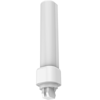 580 Lumens - 5 Watt - 4000 Kelvin - LED PL Lamp - Replaces 13W CFL - 2 Pin GX23-2 Base - Plug and Play - 120/277 Volt - PLT-50398
