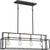 11 in. x 36 in. Island Pendant Fixture - Black Finish Thumbnail