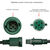 (128) Bulbs - LED - Cool White Wide Angle Meteor Shower Lights Thumbnail