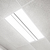 5800 Lumen Max - 50 Watt Max - 2 x 4 LED Troffer Fixture - Three Flat Light Panels - Wattage and Color Selectable Thumbnail