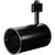 Track Light Fixture - Flat Back Cylinder - Black Thumbnail