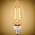 Natural Light - 300 Lumens - 3.5 Watt - 2400 Kelvin - LED Chandelier Bulb - 3.8 x 1.4 in. Thumbnail