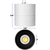 6 in. x 6 in. Wattage Selectable LED Pendant Fixture - Black Baffle - White Finish Thumbnail