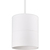5 in. x 4 in. Wattage Selectable LED Pendant Fixture - White Finish Thumbnail
