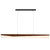 4 ft. LED Linear Wood Pendant - 3000 Kelvin - Brazilian Walnut Thumbnail
