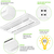 23,250 Lumen Max - 155 Watt Max - Wattage and Color Selectable Linear LED High Bay Fixture - Sensor Ready Thumbnail