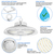 34,720 Lumens - 240 Watt - 5000 Kelvin - UFO LED High Bay Light Fixture Thumbnail
