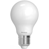 800 Lumens - 9 Watt - LED A19 Filament Bulb - Warm Dimming 3000 to 1800 Kelvin - Milky Finish - 60 Watt Equal - Medium Base - 90 CRI - 120 Volt - Bulbrite 776400