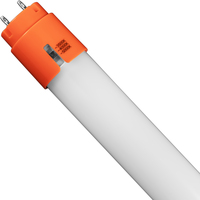 4 ft. LED Tube with Emergency Backup - Color Selectable - 2000 Lumens - Type B - Operates Without Ballast - F32T8 Replacement - 15 Watt - 120-277 Volt - Pack of 4 - PLT-60052