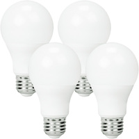 LED A19 60W Equal 4000K - 4PK