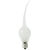 6 Watt - Frost - Flame Tip - Silicone Flame Chandelier Bulb Thumbnail