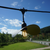 15 ft. Patio Stringer - Comes with (10) LED S14 Filament Bulbs and (10) Curved Iron Shades Thumbnail