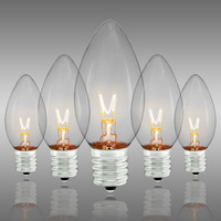 C9 7W CLEAR TRANSPARENT