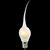 6 Watt - Frost - Flame Tip - Silicone Flame Chandelier Bulb Thumbnail