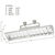 Nora NTF-3240W -  Compact Fluorescent Track Fixture  - White Thumbnail
