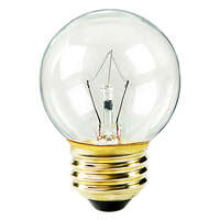 25W G16.5 CLEAR GLOBE 120V