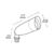 RAB LFP16A - 60 Watt Max. - Halogen - PAR16 Flood Light Fixture Thumbnail
