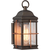11 in. Outdoor Wall Sconce Fixture - Seeded Glass - Bronze Finish Thumbnail
