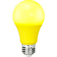LED 9W A19 E26 YELLOW