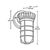 RAB VXBRLED13DG - Vapor Proof LED Fixture Thumbnail