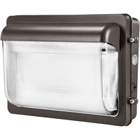 11,354 Lumen Max - 80 Watt Max - Wattage and Color Selectable Semi-Cutoff LED Wall Pack Fixture - Watts 40-60-80 - Kelvin 3000-4000-5000 - 120-277 Volt - PLT-13241