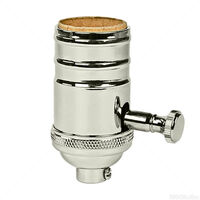 POL NICKLE 4PC DIMMER SOCKET