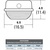 4 ft. Fluorescent Vapor Tight Fixture - IP65 Rated Thumbnail