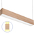 2 ft. Wattage and Color Selectable Architectural LED Linear Fixture with Diffuser Lens - Up/Down Light - 2550 Total Lumens - Wood Finish Thumbnail