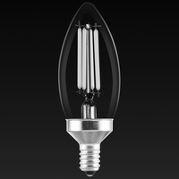 LED B11 5.5W WHT FIL 2700K E12