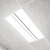 5800 Lumen Max - 50 Watt Max - 2 x 4 LED Troffer Fixture with Emergency Backup - Three Flat Light Panels - Wattage and Color Selectable Thumbnail