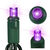 LED Mini Light Stringer - 17 ft. - (50) LEDs - Purple - 4 in. Bulb Spacing - Green Wire Thumbnail