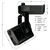 Nora NTL-202B - Cube Low Voltage Track Fixture - Black Thumbnail