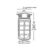 RAB VX100DG - Vapor Proof Light Fixture Thumbnail