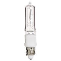 Satco S3198 - 50 Watt - T4 - Stage and Studio - Mini Candelabra Base - Clear - 2,000 Life Hours - 750 Lumens - 2900 Kelvin - 130 Volt