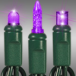 Purple - LED - Mini Lights - Christmas Strings - Category Image