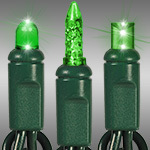 Green LED Christmas Lights - Category Image