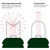 8.6 ft. Battery Operated Christmas Light Stringer - (20) Cool White LED Bulbs Thumbnail