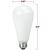450 Lumens - 5 Watt - 4000 Kelvin - LED Edison Filament Bulb - 5.4 in. x 2.5 in. Thumbnail