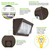 10,500 Lumen Max - 75 Watt Max - Wattage and Color Selectable LED Wall Pack Fixture Thumbnail