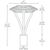 RAB ALED5T52 - LED Post Top Light Thumbnail