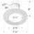 2 in. Trimless Spackle Frame Thumbnail