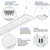 4 ft. Color Selectable Architectural LED Linear Fixture - Up/Down Light - 4920 Total Lumens - White Thumbnail