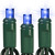 LED Mini Light Stringer - 25 ft. - (50) LEDs - Blue - 6 in. Bulb Spacing - Green Wire Thumbnail