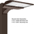 16,500 Lumens - 100 Watt - 4000 Kelvin - LED Parking Lot Fixture Thumbnail